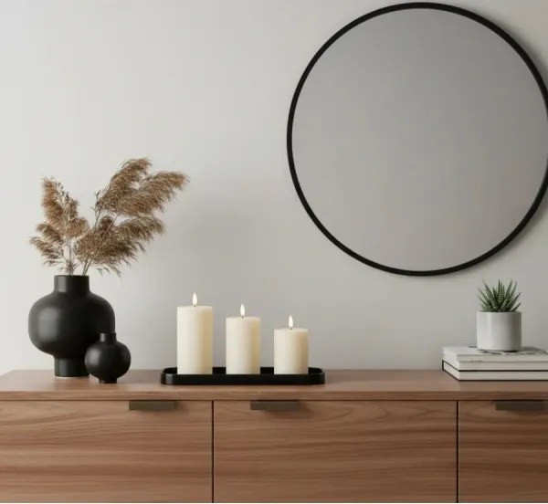SADA 3x LED sviečok BRILLO LED/3xAAA krémová + diaľkové ovládanie