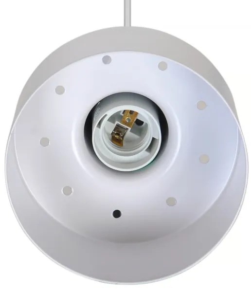 Nordlux - Luster pre MATIS 1xE27/40W/230V biela