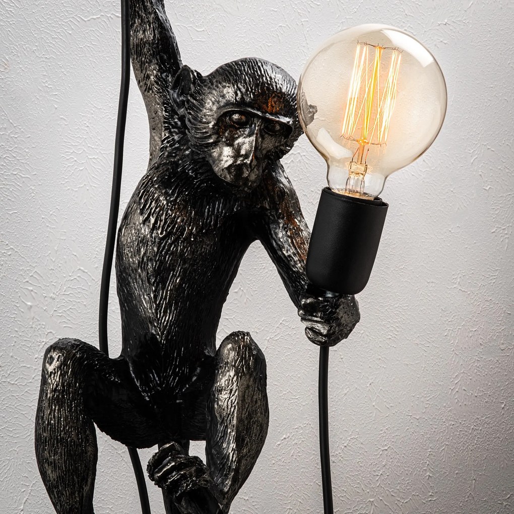 Nástěnná lampa Singe černá