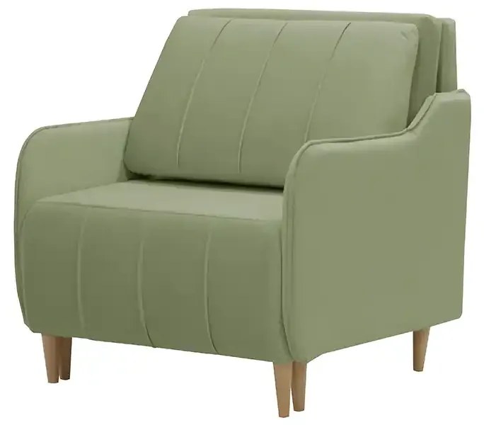 Kreslo GALA s funkciou spania Zelený