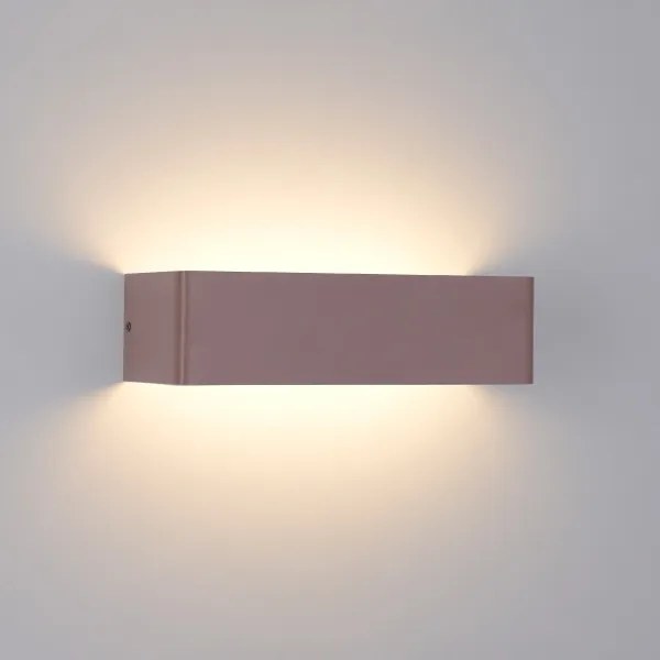 Brilagi - LED vonkajšie nástenné svietidlo DONNANI LED/12W/230V 30 cm hnedé IP44