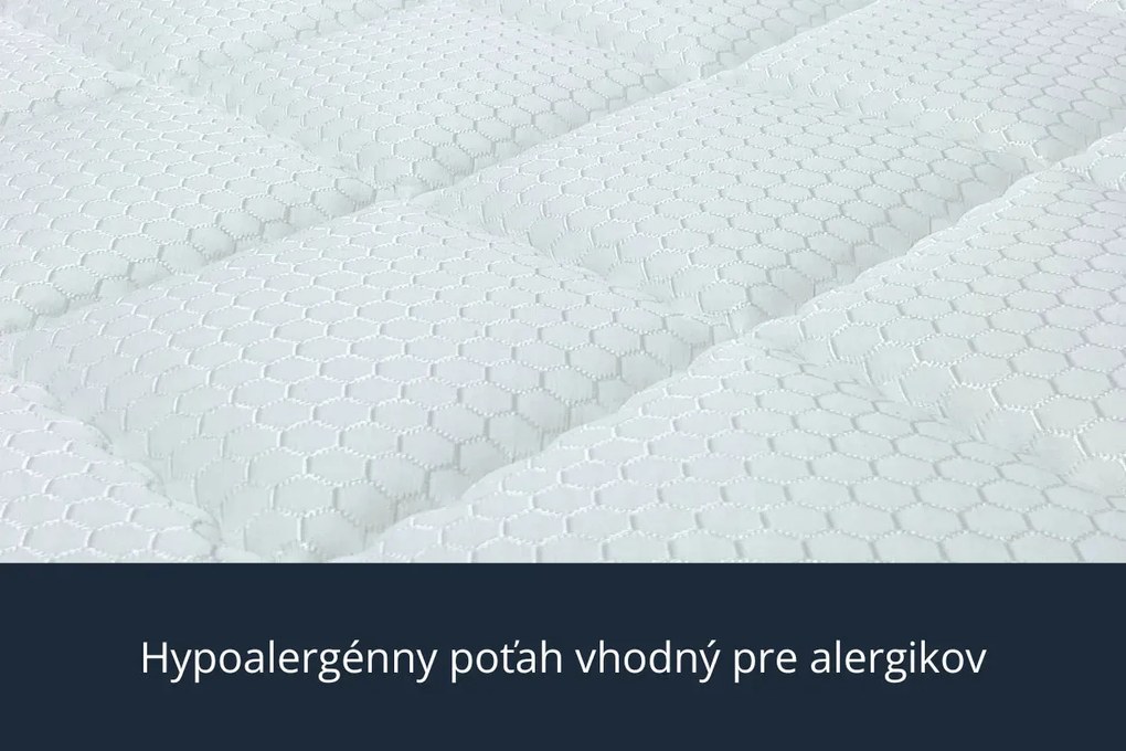Azonelo Matrace 1+1 Yellow ortopedické matrace s pamäťovou penou 90x200 cm / 21 cm - antialergický poťah