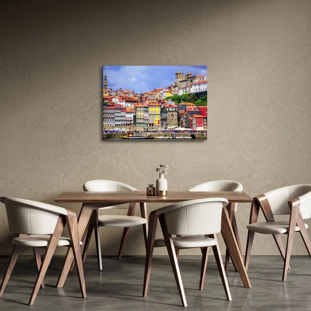 Obraz - Ribeira, Portugalsko (70x50 cm)
