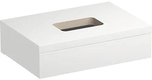 Kúpeľňová skrinka pod umývadlo RAVAK Formy biela vysoko lesklá 800 x 220 x 550 mm X000001029