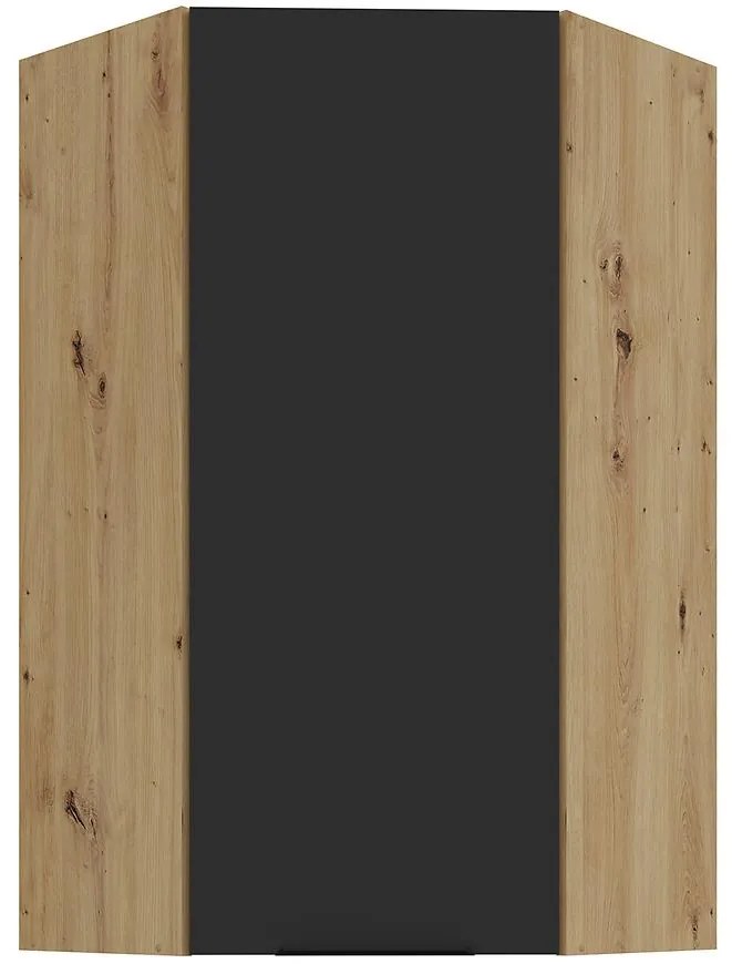 Kuchynská skrinka Aria-Bl/Ar Anti Fingerprint 60x60 Gn-108 1f (45°)