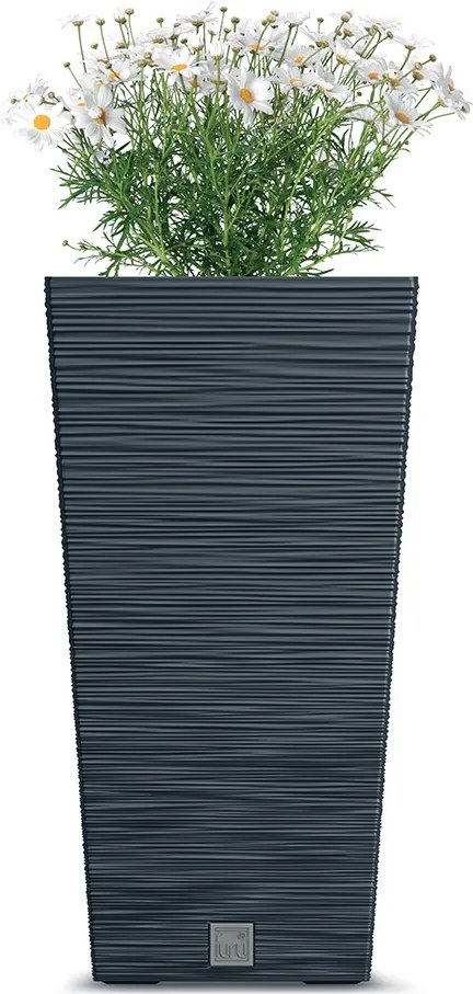 Kvetináč FUSU IV biely