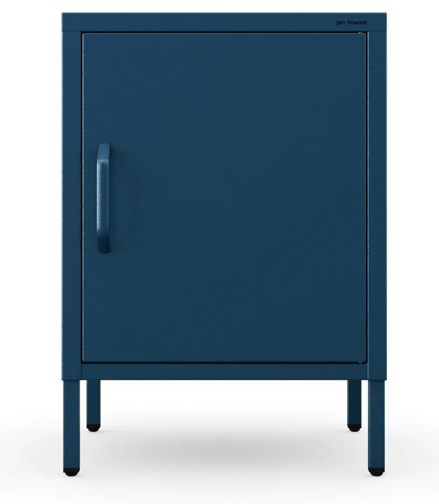 Nočný stolík MIA, 424 x 595 x 400 mm, Modern: tmavomodrá farba