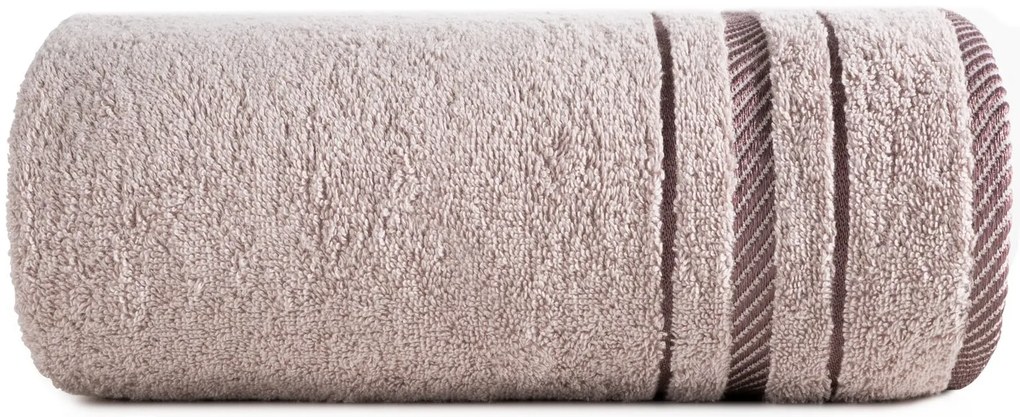 BAVLNENÝ UTERÁK KORAL 70X140 CM PUDROVÁ