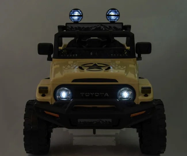 Elektrické autíčko Toyota FJ Cruiser khaki