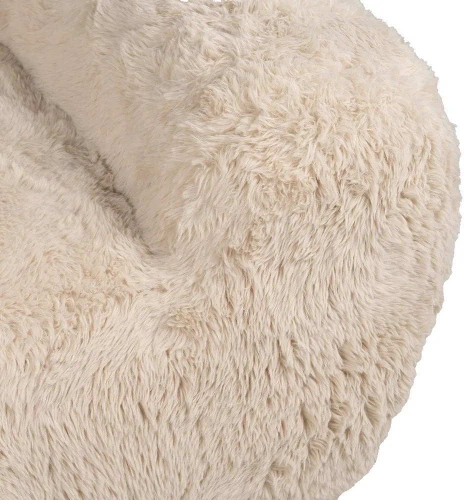 Béžové kreslo Teddy – Ixia