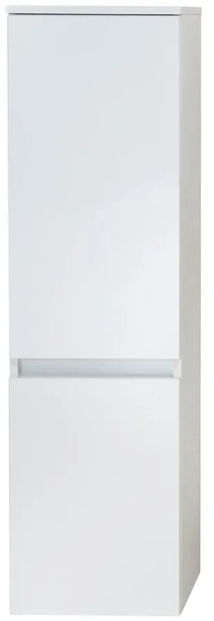 Biela závesná kúpeľňová skrinka 35x125 cm Set 360 - Pelipal
