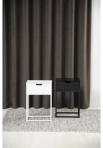 Nočný stolík CARLY biela