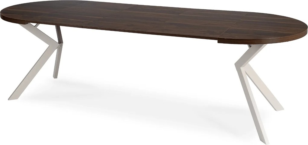 Vintino Jedálenský rozťahovací stôl PERSEUS orech kašmír 100-250cm