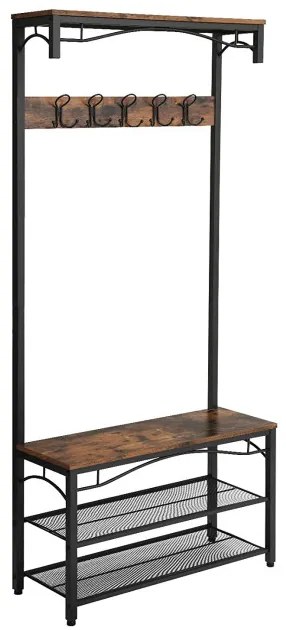 Vešiakový stojan s botníkom HSR45BX