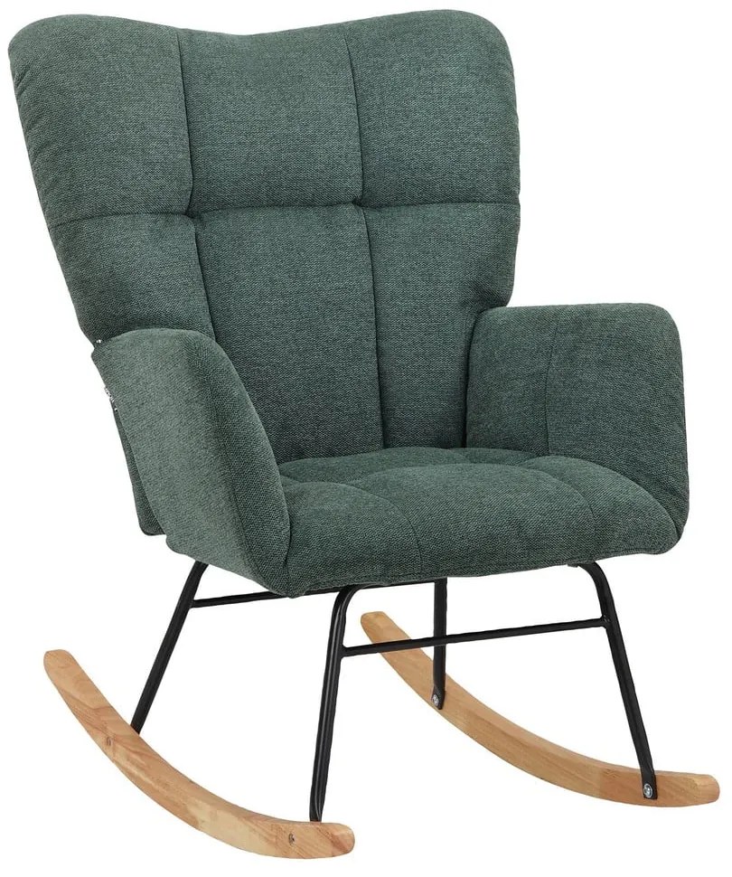 Zelené hojdacie kreslo Elza – Støraa