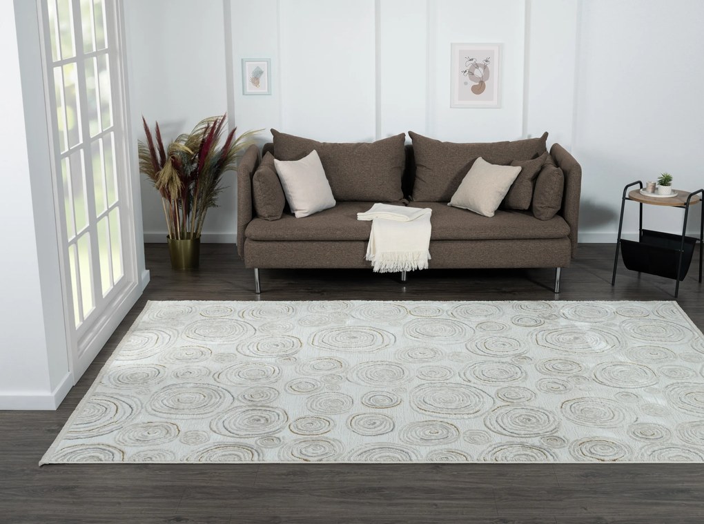 My Flair, Kusový koberec My Style creme, 160x230, béžová, chodba / predsieň