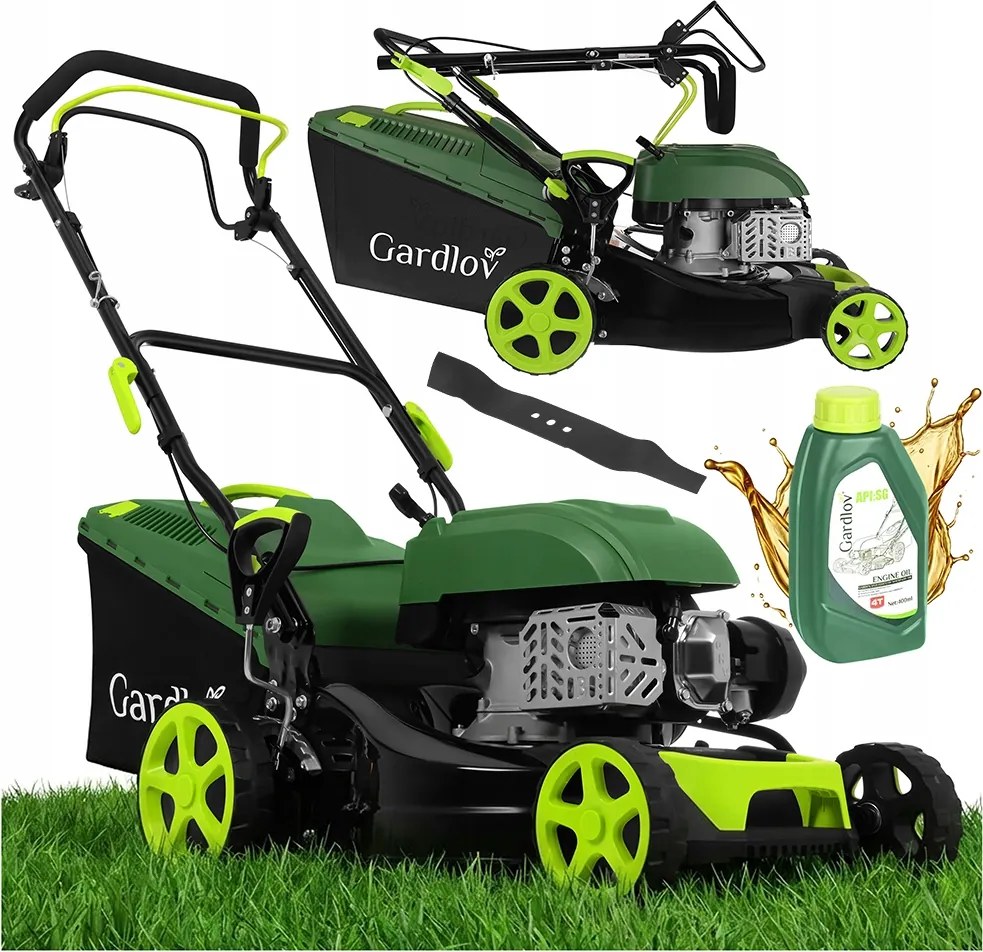 Benzínová kosačka na trávu DriveX 149 cm³, 2,3 kW, záber 40,6 cm, s pojazdom