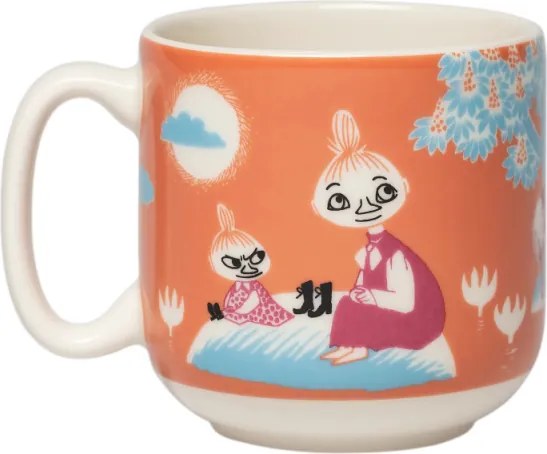 Set hrnčeka a taniera Moomin Under the Umbrella, darčekový box