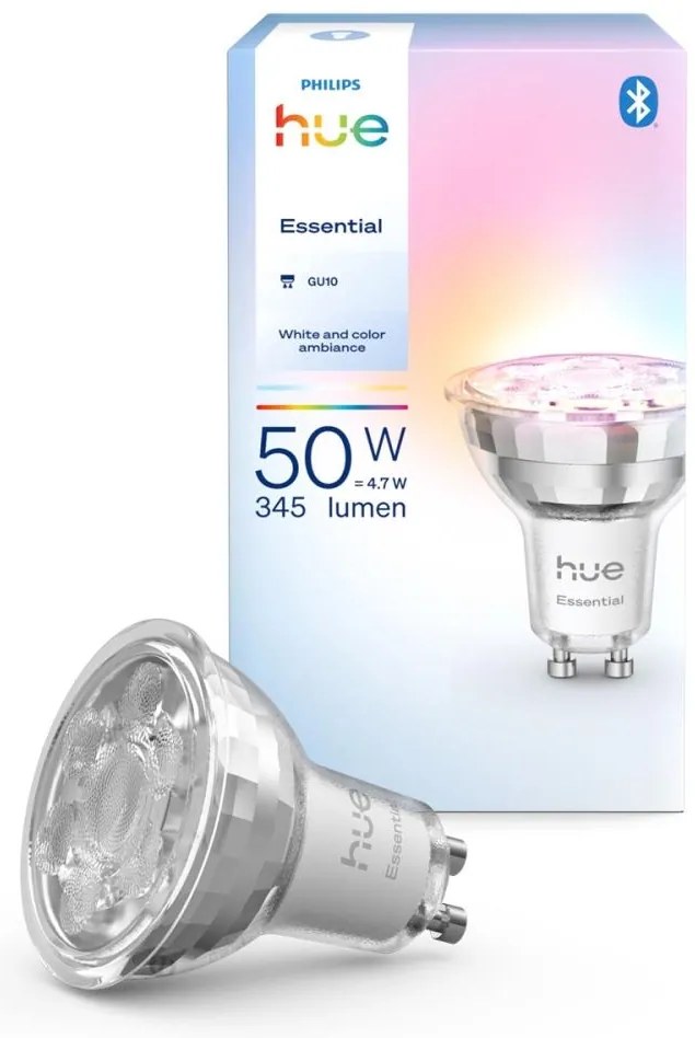 Stmievateľná LED žiarovka Philips Hue WACA GU10/4,7W/230V 2200-6500K
