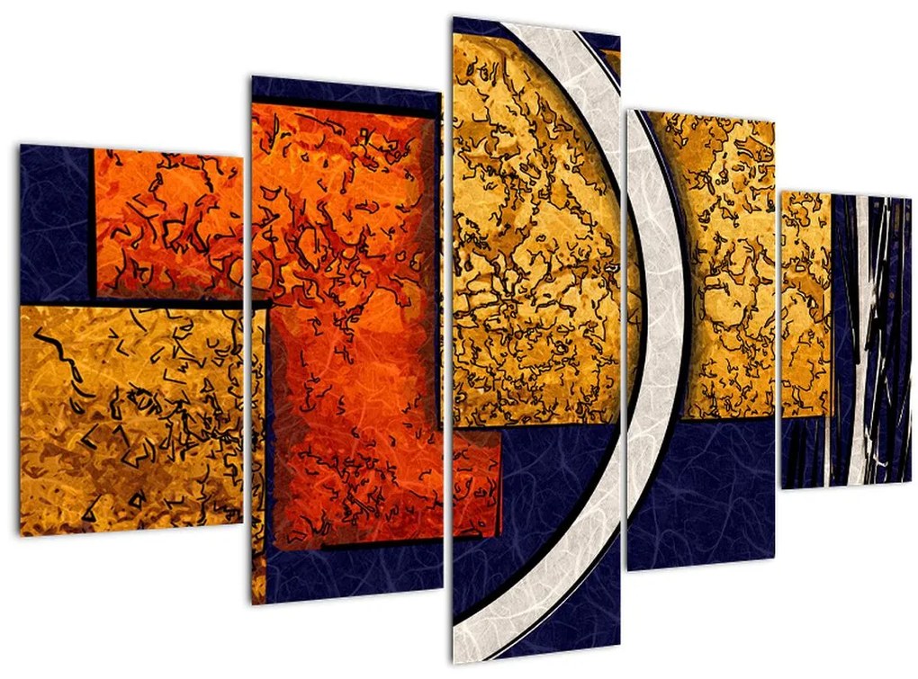 Obraz abstrakcie (150x105 cm)