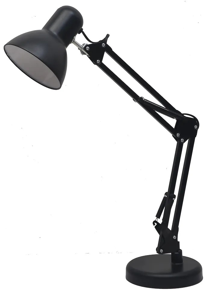 Stolná lampa Nexa, 1x čierne kovové tienidlo, b