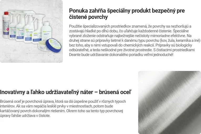 Deante Silia, uhlové ukončenie, polohovateľný držiak na ručnú sprchu, oceľová, DEA-NQS_F57K