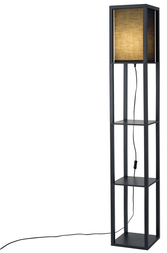 Moderná stojaca lampa čierna - Stojan