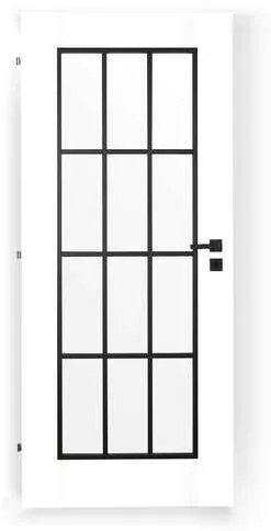 Interiérové dvere Naturel Zaria ľavé 90 cm biele ZARIA5CPLB90L