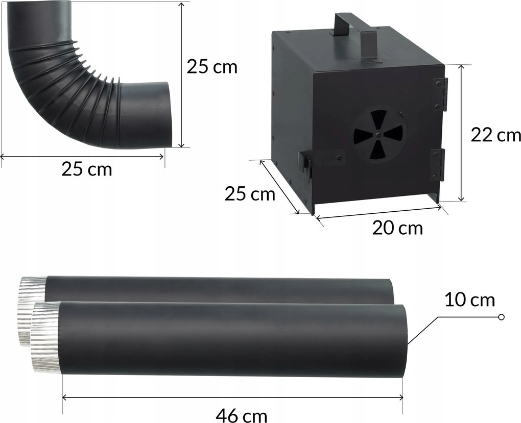 TRENDIE Udiareň XXL drevená s kovovou strechou