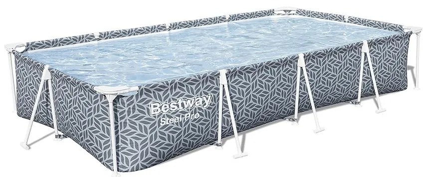 Obdĺžnikový bazén s rámom 3,66 x  2,01 x 0,66 m 561FT