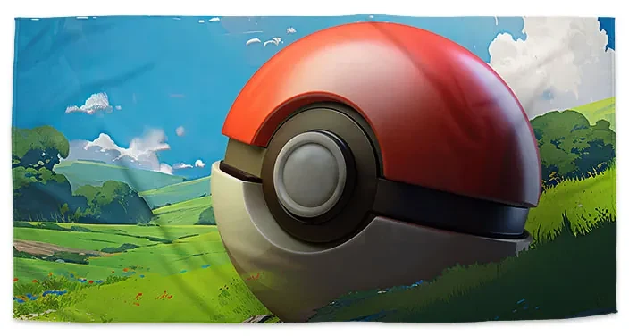 Sablio Uterák Pokemon ball Krajina - 70x140 cm