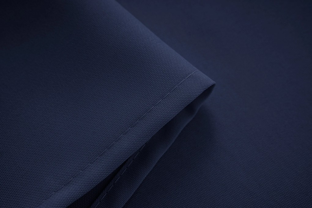 Tmavomodrý záves OXFORD LIGHT 140x250 cm Zavesenie: Riasiaca páska