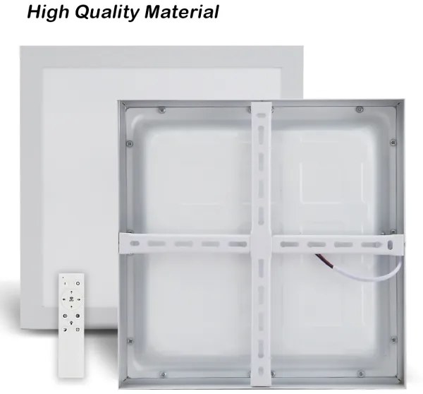 Brilagi-LED Stmievateľné kúpeľňové svietidlo FRAME SMART LED/24W/230V IP44 biele + diaľkové ovládanie