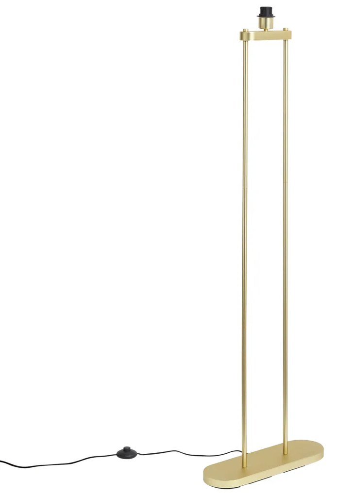 Moderná stojaca lampa mosadzná - Thijmen