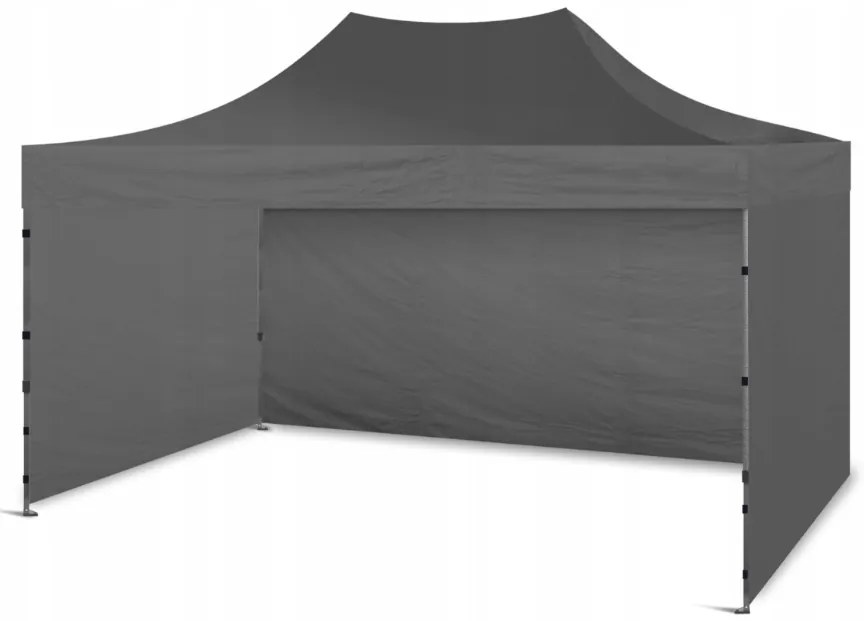 Ekspand Nožnicový stan ŠTANDARD 3x6 m SIVÝ