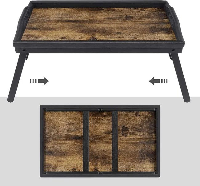 Skladací stojan na raňajky alebo laptop LLD106B01