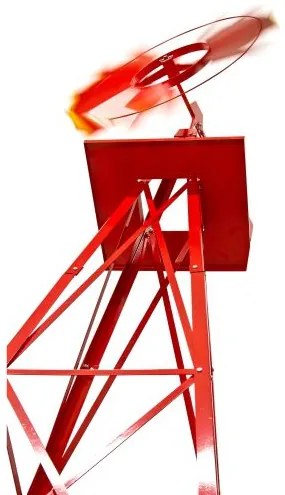 Tuin Veterný mlyn červený, 245 cm