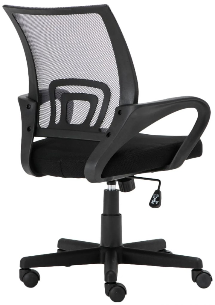 Design-Shop Kancelárska stolička DS37499 - Sivá
