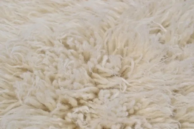 Koberec FLOKOS 2450 UNI NATURAL kruh