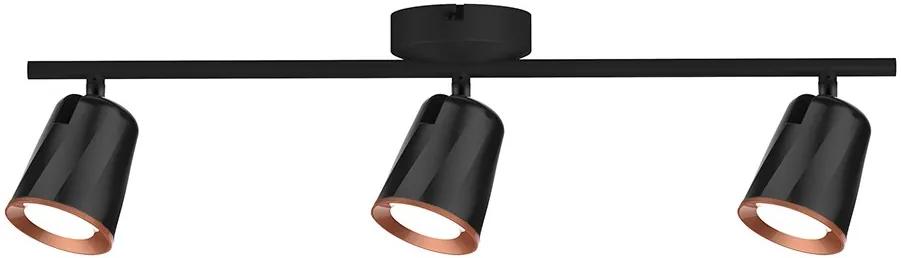 LED Solution Čierne stropné LED svietidlo 15W Barva světla: Denná biela 8261