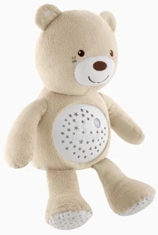 Chicco - Projektor s melódiou BABY BEAR 3xAAA béžová