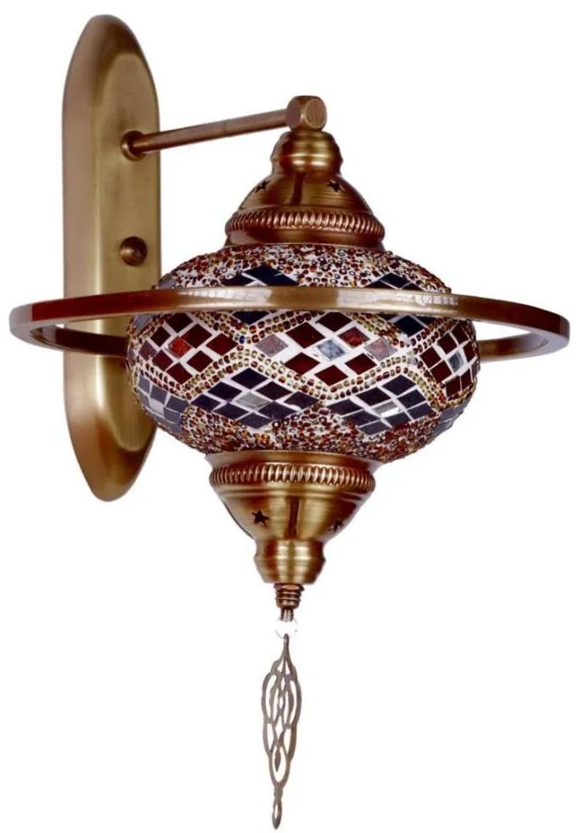 Nástenné svietidlo YENI 1xE27/40W/230V bronzové