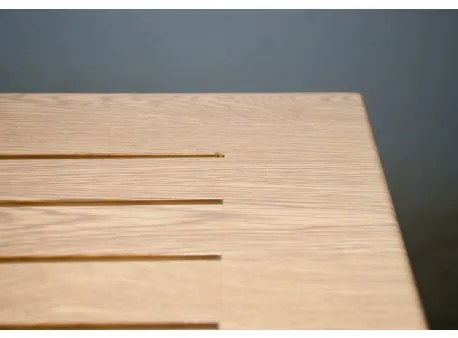 Doppler EXPERT WOOD antracit - záhradný rozkladací hliníkový stôl 150/210 x 90 x 75 cm