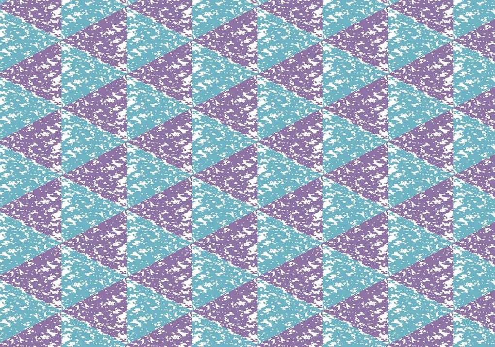 Fototapeta - Mozaiky - trojuholník (254x184 cm)