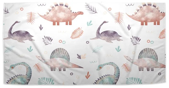 Sablio Uterák Maľované dinosaury - 50x100 cm