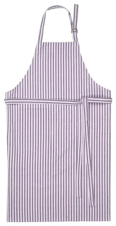 Broste Zásera s pruhmi 70 x 97 cm fialová