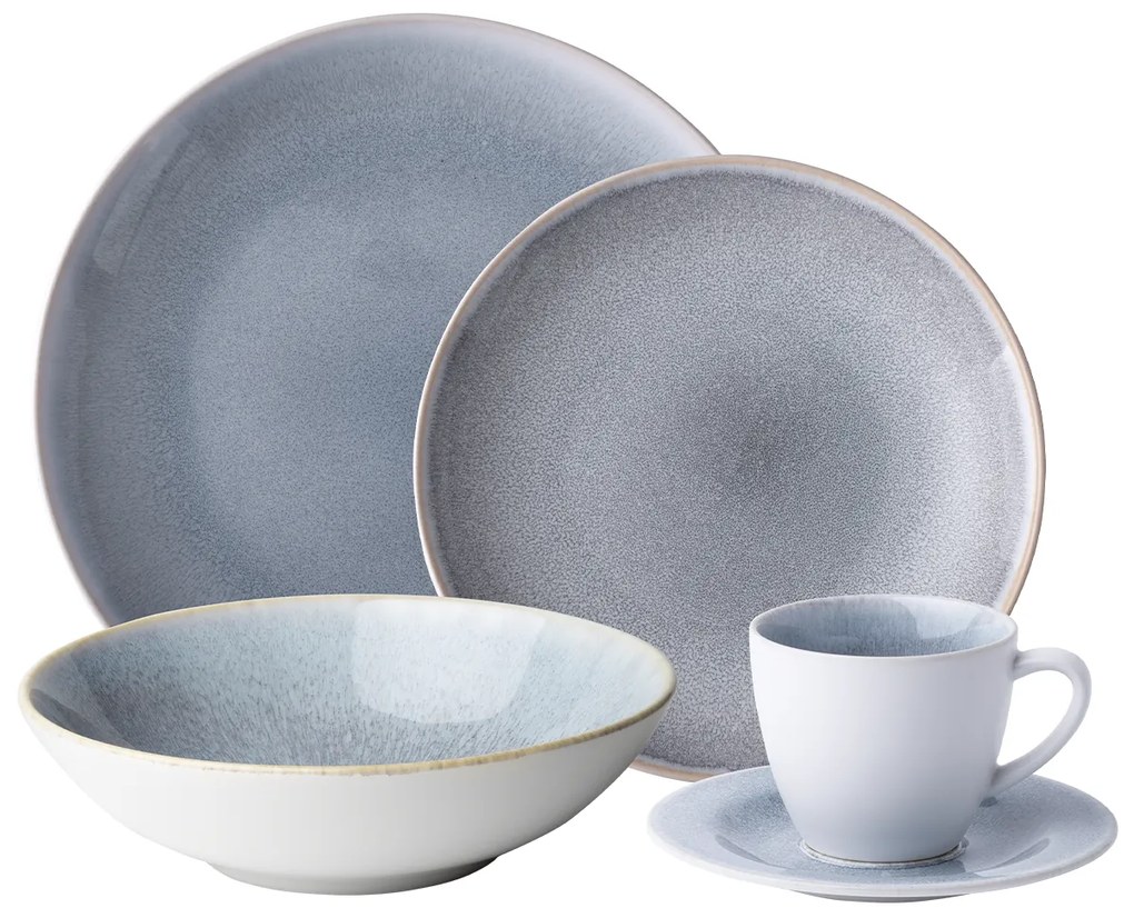 Porcelánový set 20 ks - Gaya Atelier Glacial Ice Lunasol - W0107