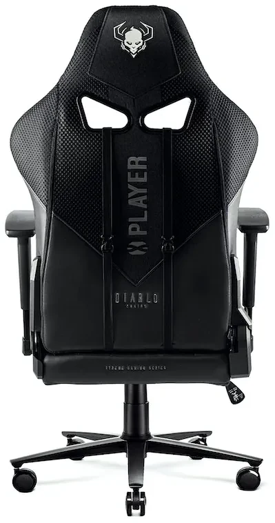 Látkové herné kreslo Diablo X-Player 2.0 King Size: čierne Diablochairs
