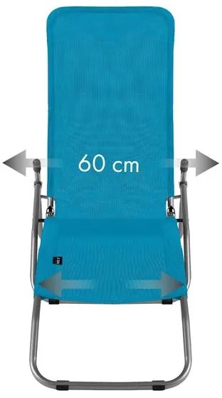 Ležadlo NILS Camp NC3017 - tyrkysové