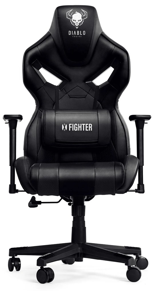 Herné kreslo Diablo X-Fighter Normal Size, čierne